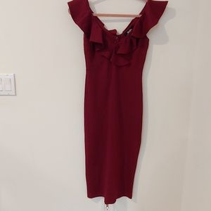 LuLu's Coveted Curated Collected Bodycon Dress S